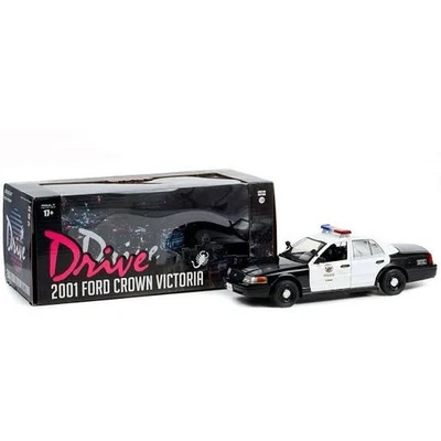 2001 Ford Crown Victoria Interceptor P7B “DRIVE” Movie Car 1/18 LAPD Greenlight - Image 1 of 4