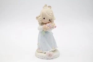 Precious Moments Growing In Grace Age 16 Girl Figurine 13263 1994 Enesco - Picture 1 of 10