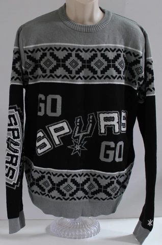 NBA San Antonio Spurs Mens Large Sweater Cover