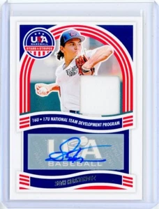 2024 Panini USA Stars & Stripes SETH HERNANDEZ Game-Used Jersey AUTO Autograph - Picture 1 of 2