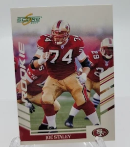Joe Staley 2007 Score #325 Rookie Card RC San Francisco 49ERS ALTERNATIVE RC 👀 - Picture 1 of 2