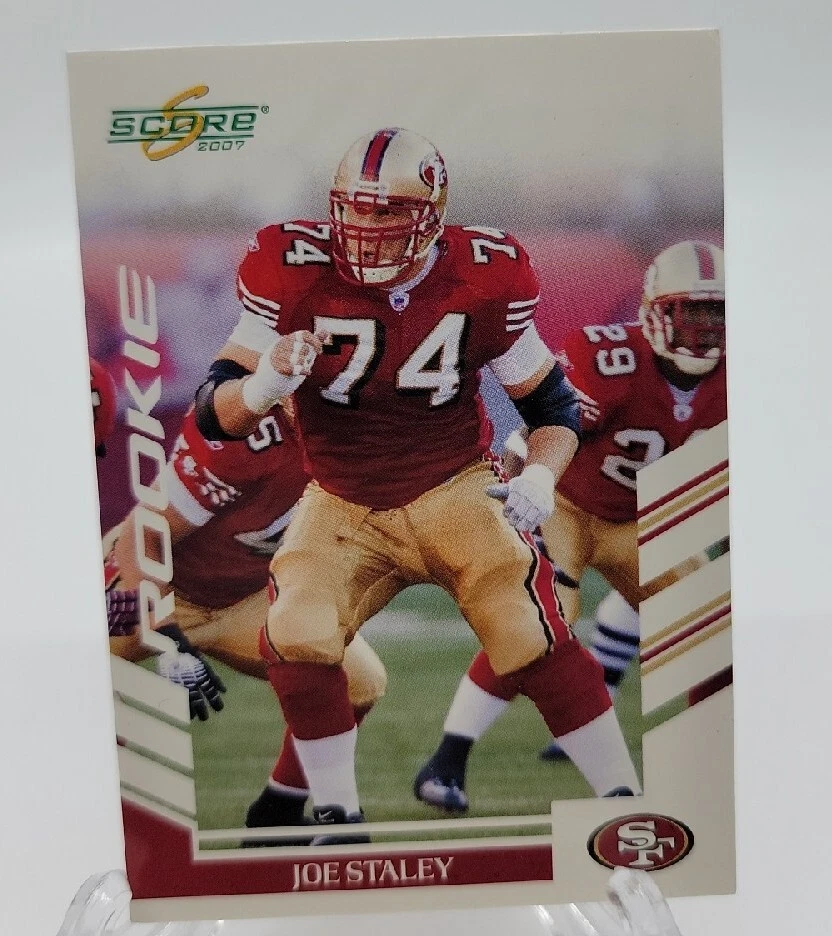 Joe Staley 2007 Score #325 Rookie Card RC San Francisco 49ERS ALTERNATIVE RC 👀 - Image 1 of 2