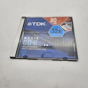 TDK 80-Minute CD-R Disc, Never Used - Picture 1 of 6