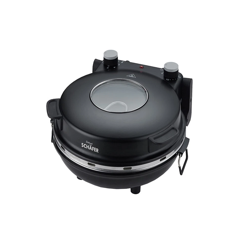 Schäfer Pizzaofen 32cm mit Zubehör, ideal für knusprige Pizzen zuhause. - Bild 1 von 1