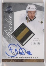 2008-09 Upper Deck The Cup /249 Fabian Brunnstrom #96 Rookie Auto RC