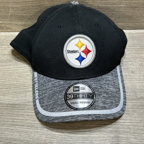 Pittsburgh Steelers 39Thirty New Era Stretch Ball Hat Size small-Medium See Desc Cover