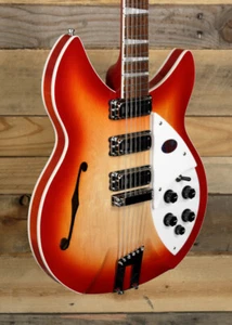 Rickenbacker 1993Plus 12-String Semi-Hollow Guitar Fireglo w/ Case Special Sale - Picture 1 of 9
