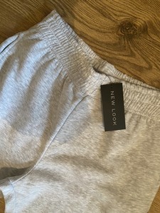 new look grey tracksuit bottoms