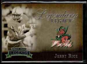 Jerry Rice 2007 Press Pass Legends Legendary Legacy #6 Mississippi Valley State