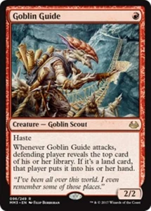 GOBLIN GUIDE Modern Masters 2017 MTG Red Creature  Goblin Scout Rare - Picture 1 of 1