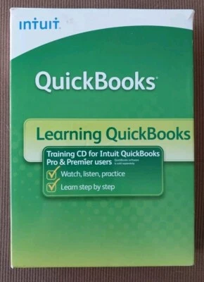 Intuit QuickBooks Pro & Premier 2009 Learning Training CD Software: Windows - Image 1 of 4