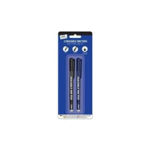 Just Stationery 2 Erasable Ink Pens - Rubbers Pens Drawing Writing Assorted  - Picture 1 of 1