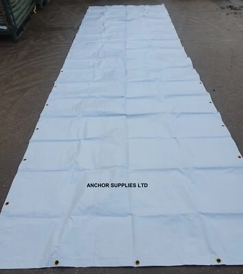 British Army Thermal Tarp 7m x 2m Waterproof Heavy Duty Ground Sheet / Cover