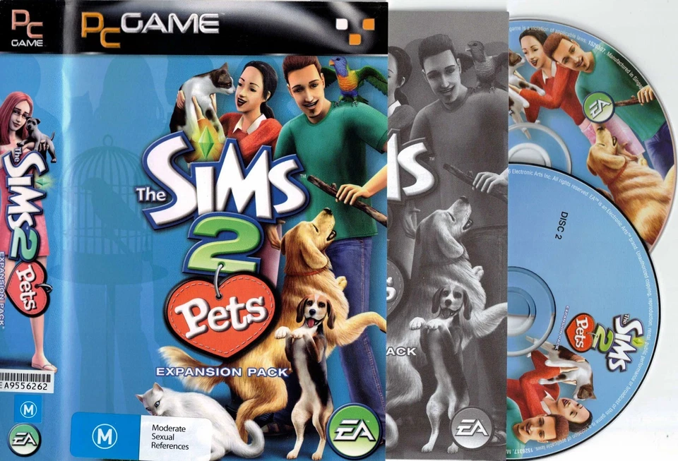 The Sims 2: Pets PC Game CD Rom 2006 - Image 1 of 2
