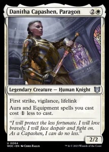 1x Danitha Capashen, Paragon - NM - Wilds of Eldraine Commander SPARROW MAGIC - Picture 1 of 1