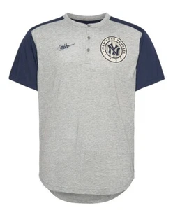 Nike Dri-Fit Retro New York Yankees Cooperstown Shirt NC88-019N - Picture 1 of 2