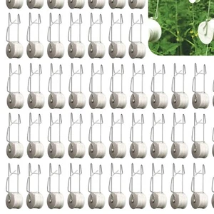 Complete 50Pcs Tomato Roller Hook Set with Heavy-Duty Twine for Efficient Growth - Picture 1 of 11