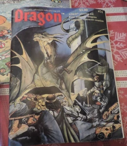 DRAGON MAGAZINE #74 ADVANCED DUNGEON & DRAGONS PLAYING - Picture 1 of 1