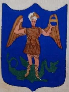 CASTIGLIONE FIORENTINO (AR). Stemma miniato. 2 pagg. di testo. 1868. - Imagen 1 de 1