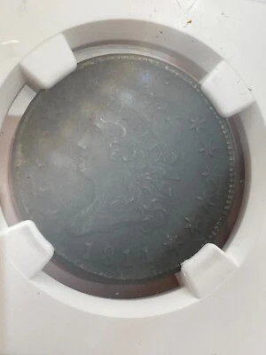 1811 Large Cent 1c S-287 AU Details NGC - Image 1 of 4