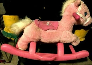 Disney Princess My Rocking Pony/Horse~Pink & White~Sounds/Music - Picture 1 of 3