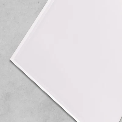 GLASWERK-TANHAS Lackiertes Glas Weiß REF9003 Tischplatte Glasplatte Küchenrückwand 6mm Zuschnitt