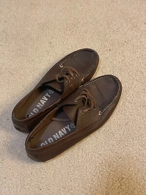 Sapatos de barco Old Navy usados (10 masculinos) - Imagem 1 de 4