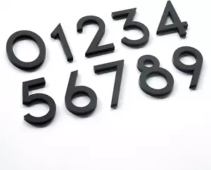 2 Inch Self-adhesive Mailbox Numbers, Modern House Numbers for Outside Address N - Picture 1 of 1