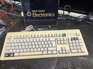 Vintage Apple AppleDesign M2980 Mechanical Keyboard 1994-FRENCH-107 - Picture 1 of 5