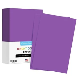 11 x 17" Violet Bright Colored Paper - Regular 24lb Paper - 500 Sheets - Picture 1 of 1