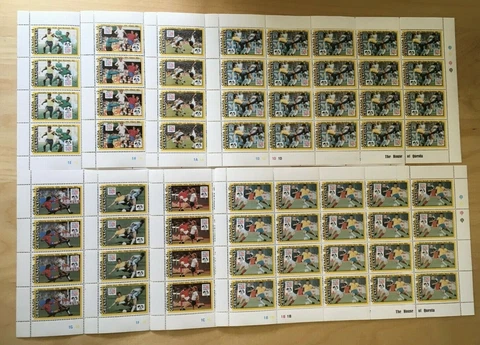 FULL SHEETS Grenadines 1993 1577-84 - US World Cup - Set of Sheets - MNH Cover