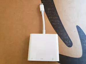 Used Apple USB-C Digital AV Multiport Adapter, Model #: A1621 EMC2877 - Picture 1 of 4