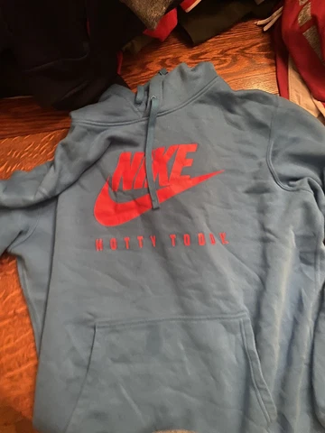 Nike Ole Miss Basketball Men’s L Team Issued Sweatshirt Cover