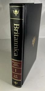 Vtg 1986 Encyclopedia “Britannica Micropedia Ready Reference” Vol. 1 15th Ed. HC - Picture 1 of 5