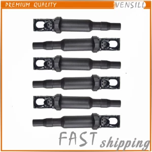 0221504470 Set of 6X Ignition Coil Pack For BMW X3 X5 X6 Z4 M5 M6 335i 550i - Picture 1 of 5