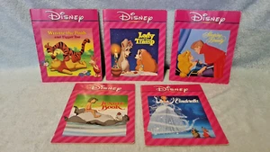 Vintage 90s Disney Kids Paper Back Books - Readers x 5 - Picture 1 of 3