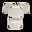 Buffalo China B-14 Square Plates 7.5” Olive Garden Restaurant Ware Set of 4