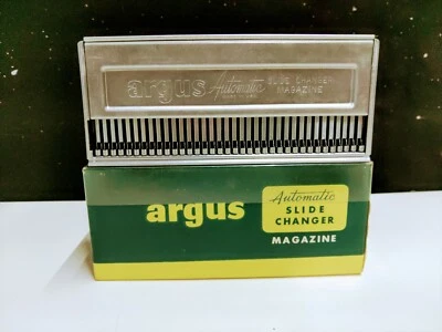 Vintage Argus Automatic Slide Changer Magazine No 593 GUC - Image 1 of 4