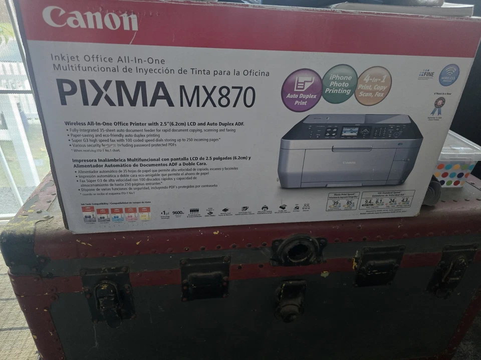 Canon PIXMA MX870 NEU im Karton All-in-One Tintenstrahldrucker - Bild 1 von 2
