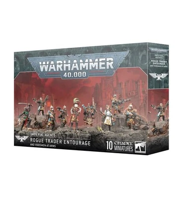 GAMES WORKSHOP Warhammer 40k - Imperial Agents Rogue Trader Entourage and Voidsmen at Arms NEW