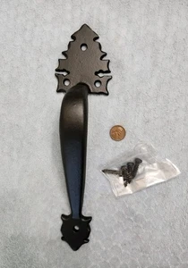 Warwick Door Pull Wrought Iron New - Picture 1 of 2