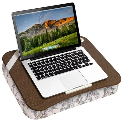 LapGear - Designer Lap Desk (Fits up to 15" Laptop) - Hummingbird Toile - Image 1 of 3