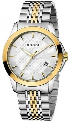 Gucci G-Timeless 38mm Case Silver, Quartz Mens Watch Gold (YA126409) - Image 1 of 4
