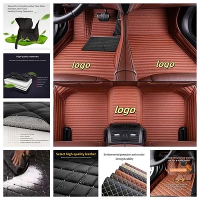For Toyota Prius Car Floor Mats Trunk mats Luxury Waterproof liners All Weather Foto 1 de 4