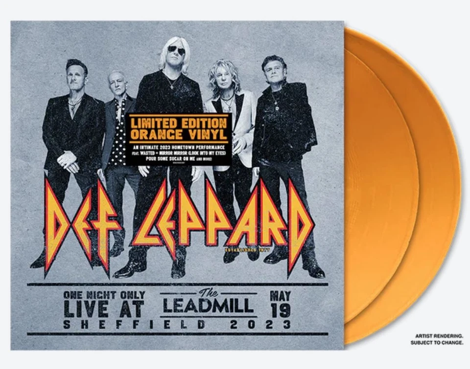Def Leppard Vinyl One Night Only Live at The Leadmill Sheffield May 19, 2023 2LP - Image 1 of 1