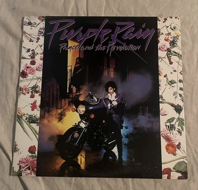 PRINCE REVOLUTION Purple Rain  1984 WB 125110 Vinyl LP Vintage Record Poster NM - Image 1 of 4