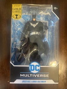 Figura de acción DC McFarlane Multiverse Justice Lord Batman Gold Label Collection - Imagen 1 de 6