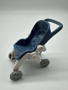 Vintage 1999 Fisher Price Mattel Loving Family Puppenhaus klappbarer Kinderwagen - Bild 1 von 4