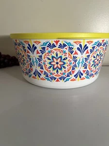 Tupperware NEW Kaleidoscope Twist Stack  Ilumina CONTAINER CANISTER 4.3L  18 Cup - Picture 1 of 9