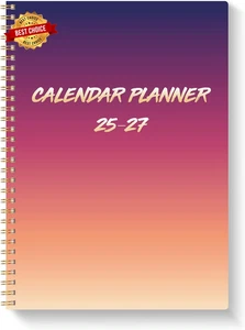 2025-2027 Monatsplaner 36-Monatskalender 8,5x11" spiralgebunden - Bild 1 von 7